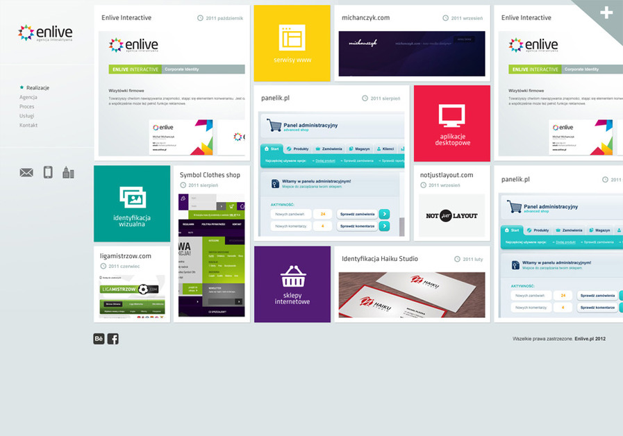 A great web design by Enlive, Gdansk, Poland: 