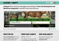 A great web design by Clever + Swift, Atlanta, GA: 