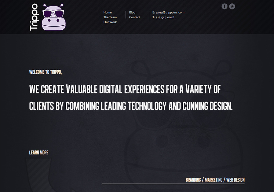 A great web design by Trippo, Cincinnati, OH: 