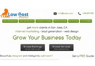 A great web design by Low Cost Solution, San Francisco, CA: 