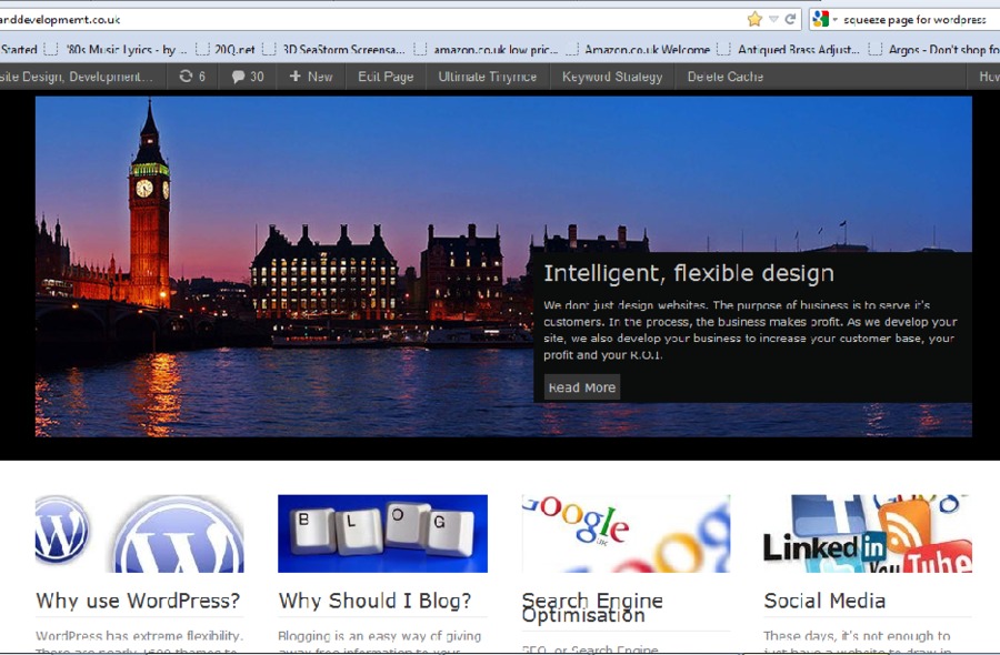 A great web design by Wordpress Web Design & Marketing, Croydon, United Kingdom: 