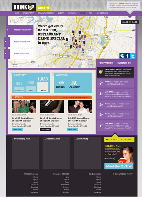 A great web design by AF Creative, Austin, TX: 