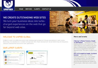 A great web design by Unified Global, Chicago, IL: 