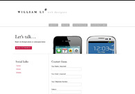 A great web design by William Li - web designer, Manchester, United Kingdom: 