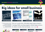 A great web design by Holman Design Associates, Tunbridge Wells, United Kingdom: 