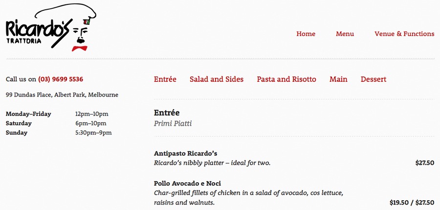 A great web design by Harvey, Melbourne, Australia: 