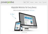 A great web design by PowerPro Live, San Francisco, CA: 