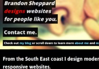 A great web design by Brandon Sheppard, Brisbane, Australia: 