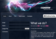 A great web design by CssMeNow - Psd to xHtml conversation service, Kharkov, Ukraine: 