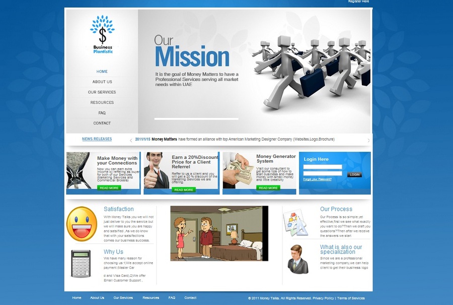 A great web design by Business Plantistic, Abu Dhabi, United Arab Emirates: 