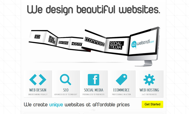 A great web design by webondi, NSW Sydney, Australia: 