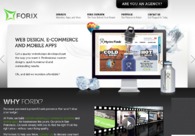 A great web design by Forix, San Francisco, CA: 