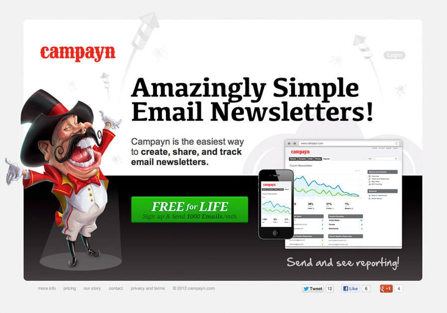 A great web design by Campayn.com, Toronto, Canada: 