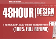 A great web design by 48HR Design, Los Angeles, CA: 