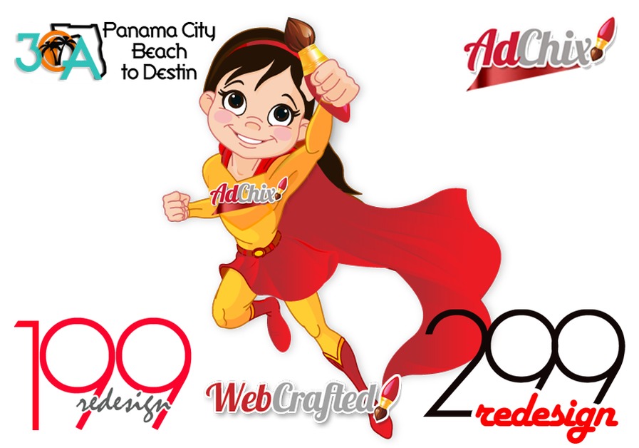 A great web design by 30Aweb, Panama City Beach, FL: 