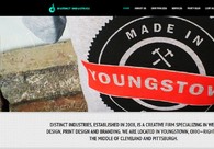 A great web design by Distinct Industries, Youngstown, OH: 