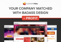 A great web design by CustomPSDs.com, New York, NY: 