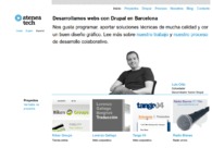 A great web design by Atenea tech, Barcelona, Spain: 