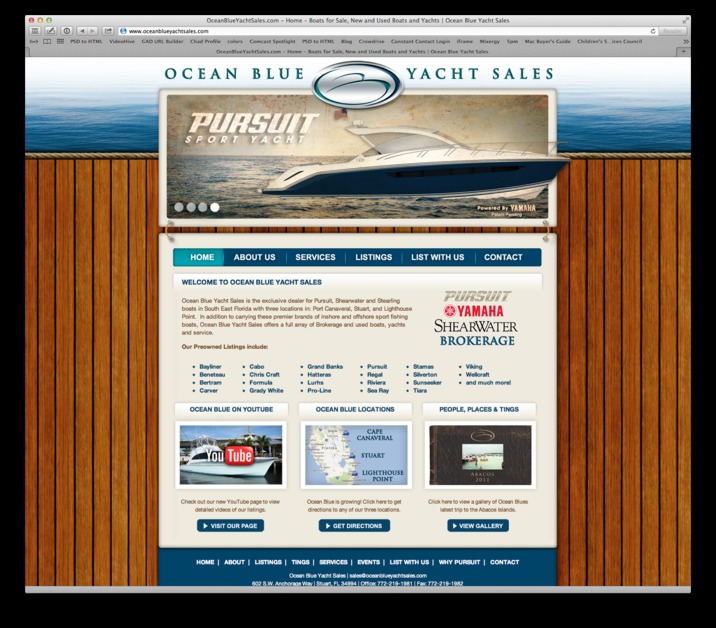 A great web design by BJN Designs, LLC, Palm Beach, FL: 