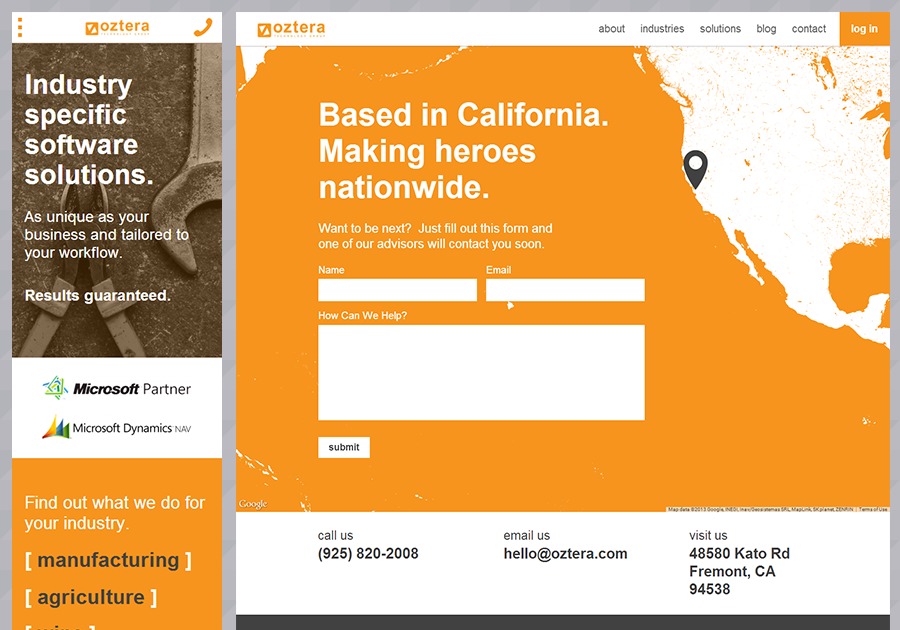 A great web design by Professant, Boston, MA: Responsive Website, Marketing Website
, Software
, Static HTML
