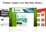 A great web design by Bad Kitty Studios, Portland, OR: 