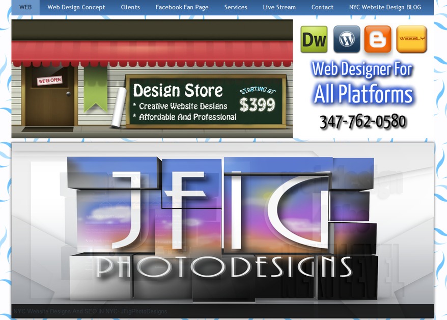 A great web design by JFigPhotoDesigns.info, New York, NY: 