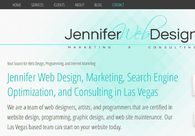 A great web design by Jennifer Web Design, Las Vegas, NV: 