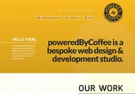 A great web design by poweredByCoffee, Glasgow, United Kingdom: 
