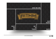 A great web design by Rithm Software, Seattle, WA: 