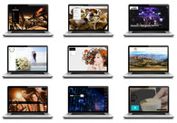 A great web design by WittyCookie ($19/month), Vancouver, Canada: 