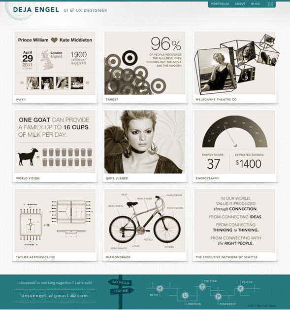 A great web design by Deja Engel Design, Austin, TX: 