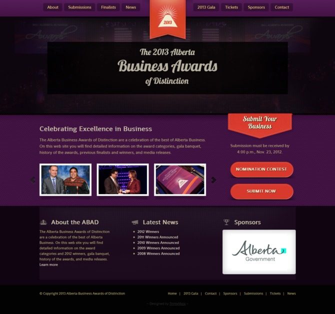 A great web design by Thinkmojo, Edmonton, Canada: 