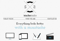 A great web design by 'Stache Studio, Copenhagen, Denmark: 