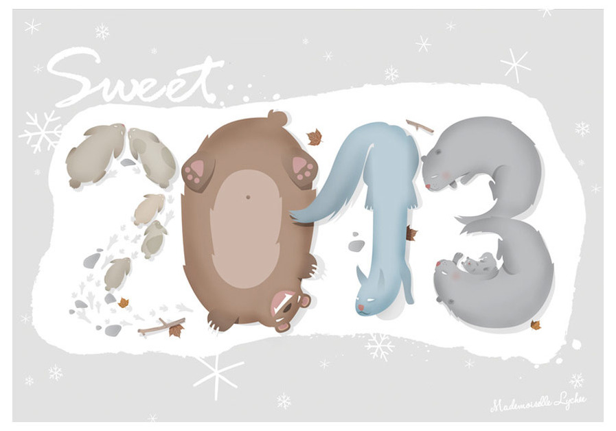 A great web design by Mademoiselle Lychee, Paris, France: 