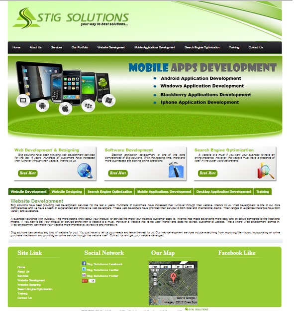 A great web design by Stig Solutions, Cologne, Germany: 