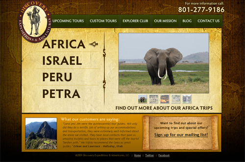 A great web design by FrogBlade Multimedia, Salt Lake City, UT: 