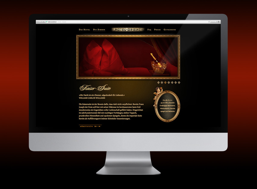 A great web design by Agentur Ferrás, Vienna, Austria: 