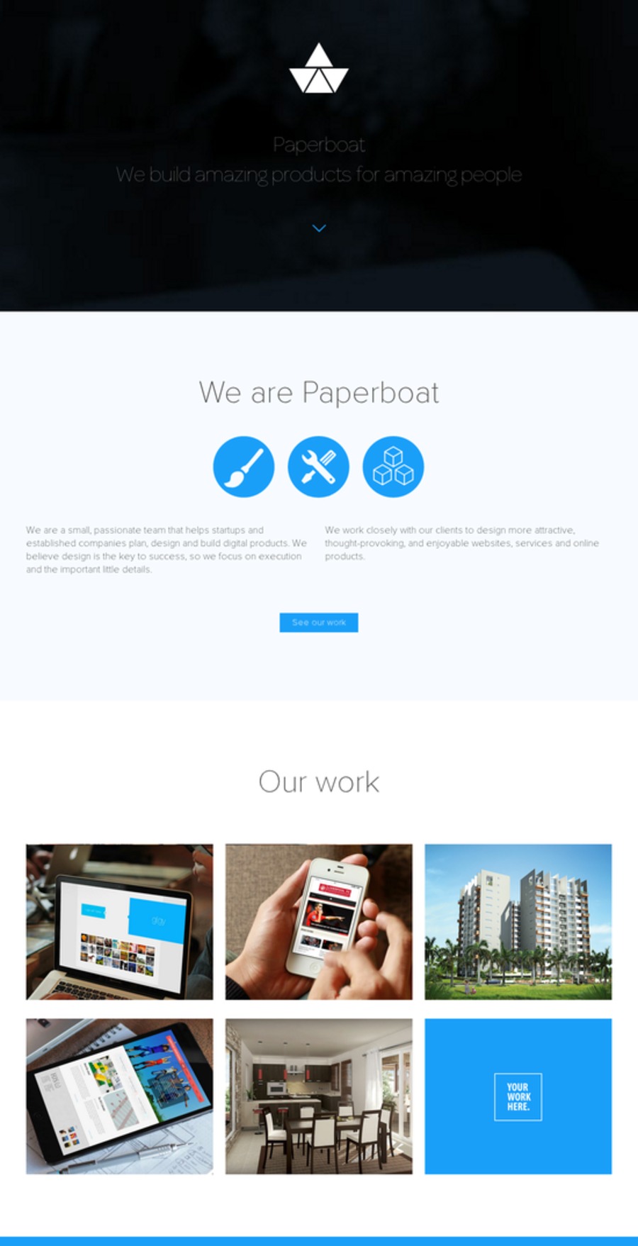 A great web design by Paperboat, Ebene, Mauritius: 