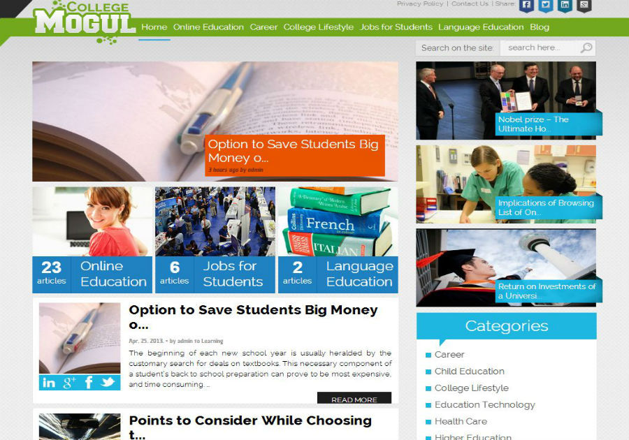 A great web design by MandLoys Web Design Agency, Budapest, Hungary: 