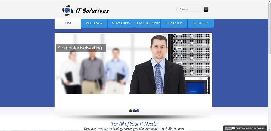 A great web design by IT Solutions, Jackson, MS: 