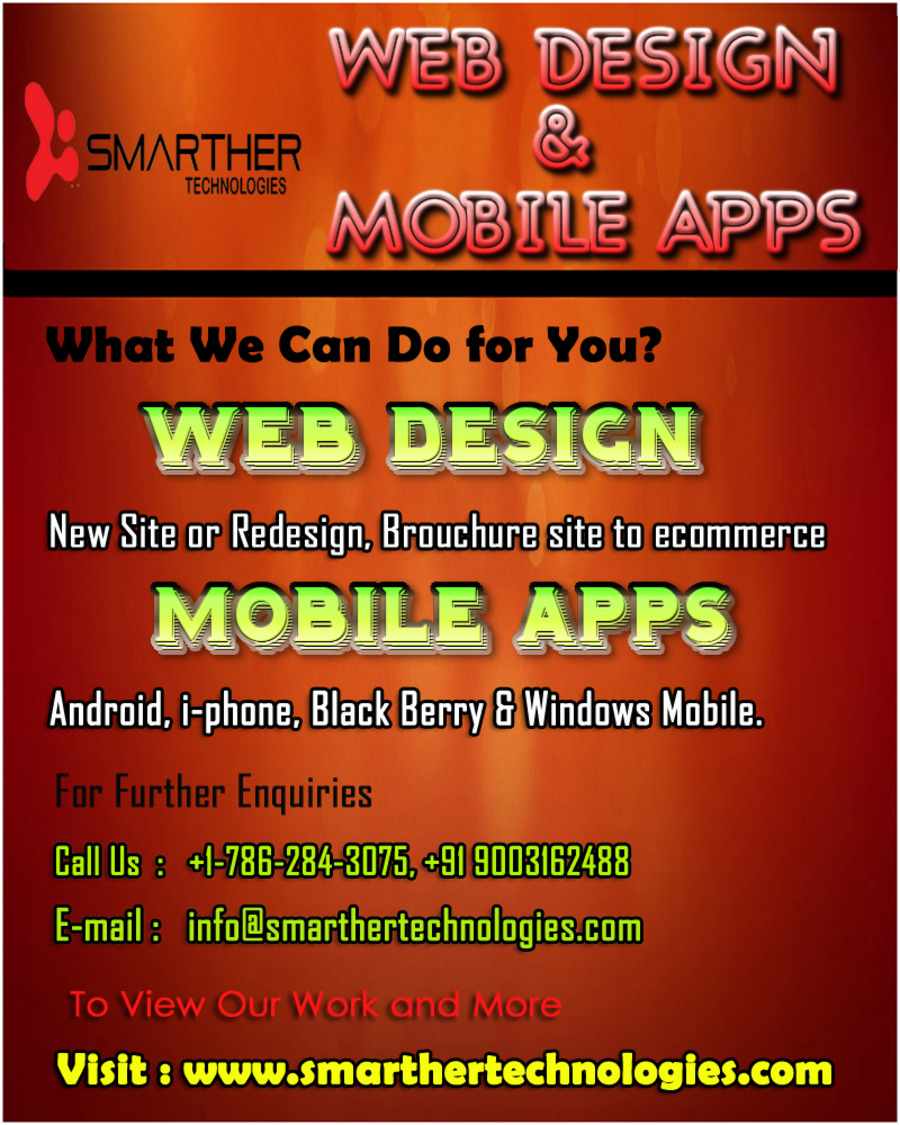 A great web design by SMARTHER TECHNOLOGIES, New York, NY: 