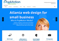 A great web design by PopMotion Media, Atlanta, GA: 