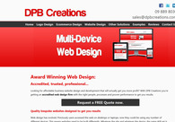 A great web design by DPB Creations, Auckland, New Zealand: Responsive Website, Portfolio
, Internet
, PHP
