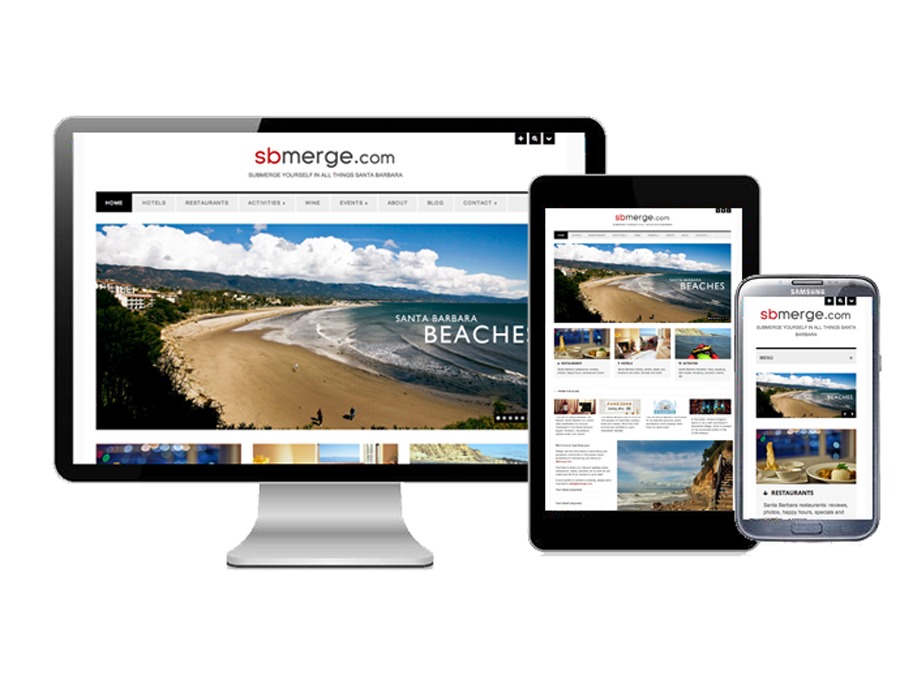 A great web design by dejalane, Santa Barbara, CA: 