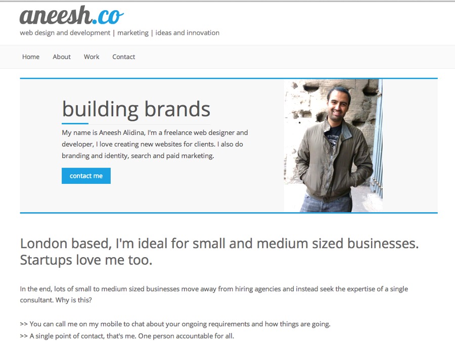 A great web design by aneesh.co, London, United Kingdom: 