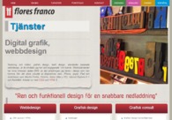 A great web design by Flores Franco Design, Akersberga, Sweden: 