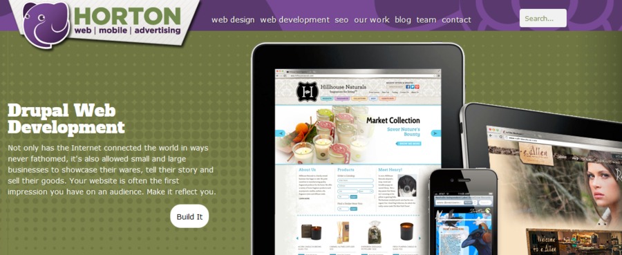 A great web design by Horton Group, Nashville, TN: 