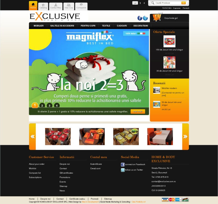 A great web design by Ciao Publicity, Trowbridge, Romania: 