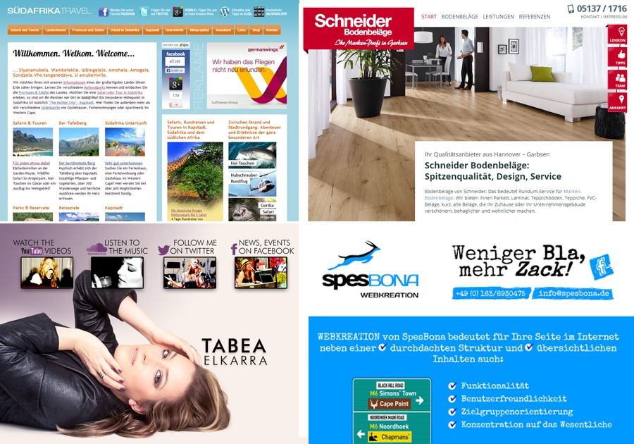 A great web design by SpesBona Webkreation, Hannover, Germany: 
