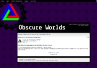 A great web design by ObscureWorlds, Cardiff, United Kingdom: 